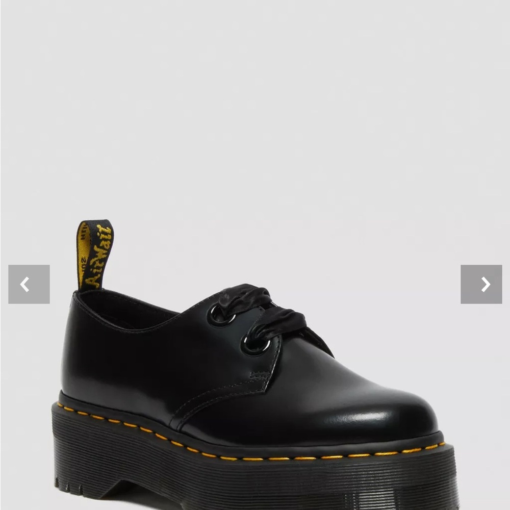 Dr. Martens Black Platform Shoes